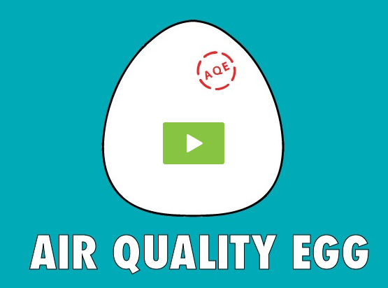 MFA DT Thesis Project Morphs into Collaborative Project, the Air Quality Egg, Now up on Kickstarter
