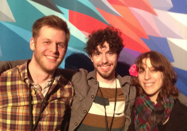 Andy, Nick and Jane at IndieCade East 2013