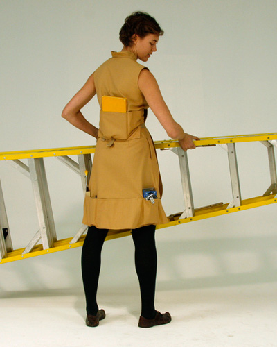 Caroline Wollard's now iconic "work dress", available for barter on Ourgoods.org