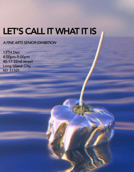 In response to the strike, Parsons BFA Seniors self-organized exhibition “Let’s Call it What it is” opens this Tuesday, December 13th from 4:00pm-8:00pm