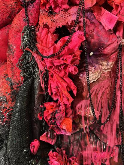 MFA Alum and current Faculty Sara Jimenez's exhibition the rain from dreams or from breaths opens May 6th at Rachel Uffner Gallery