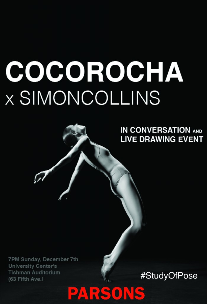 Live Supermodel Drawing and Talk Sunday, 12/7, with Coco Rocha and Simon Collins