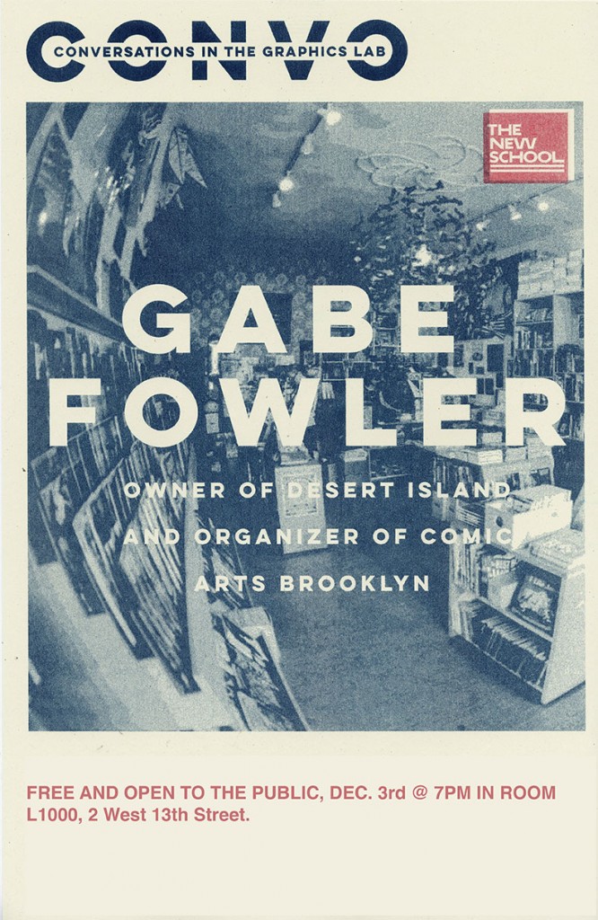 Chat with Gabe Fowler this Thursday!