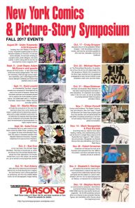 Fall 2017 NY Comics and Picture-Story Symposium