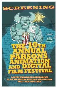 TONIGHT: Parsons Animation and Digital Film Festival