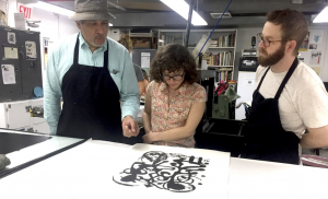 Spring Internship: EFA Robert Blackburn Printmaking Workshop