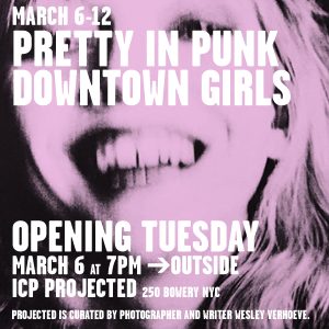 Julia Gorton Show “Pretty In Punk” at International Center of Photography