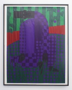 Communication Design Faculty Jon Key’s Solo Exhibition, Violet: Mythologies and Other Truths on view at RUBBER FACTORY