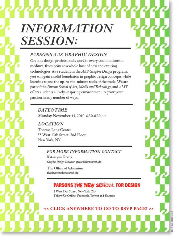 Info Session: Parsons AAS Graphic Design