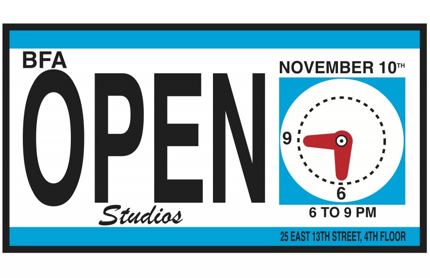 BFA Fine Arts Open Studios, Thursday November 10