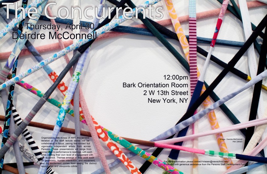 The Concurrents Staff Lecture Series: Deirdre McConnell