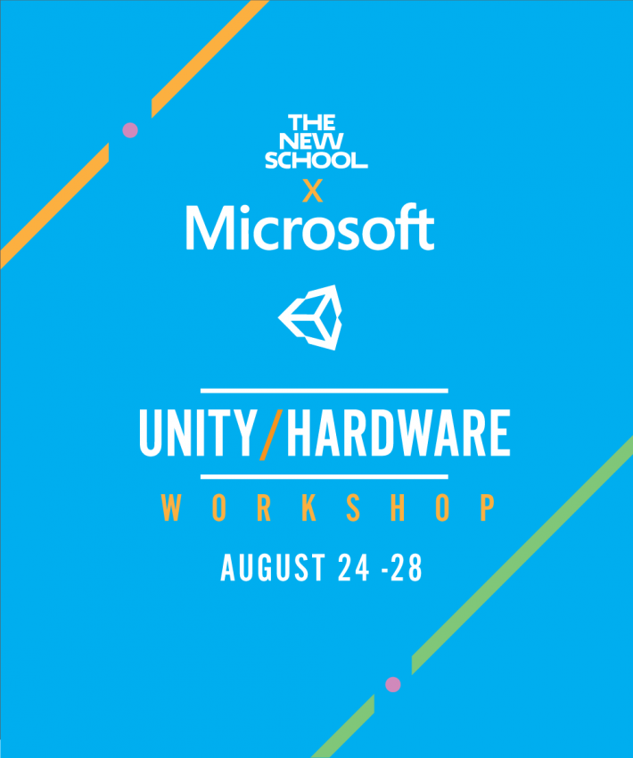 Parsons BFA DT and Microsoft Team Up to Create the UNITY/Hardware Workshop