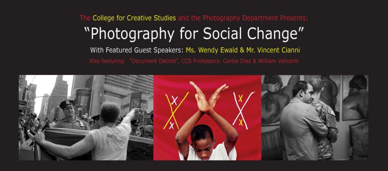 Vincent Cianni to Speak at “Photography for Social Change” Symposium